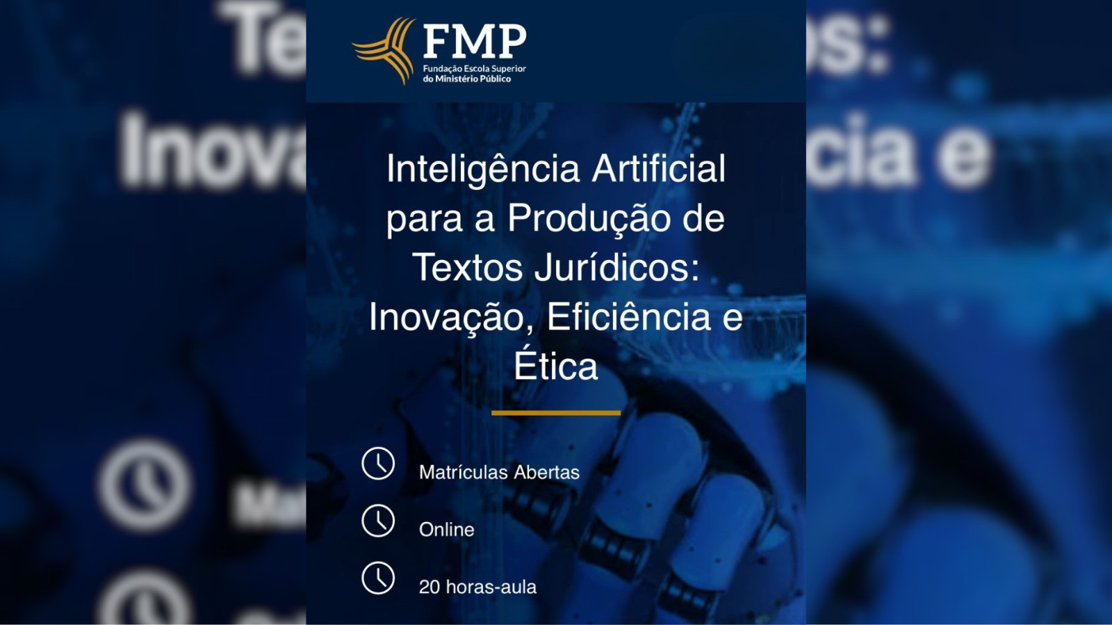 /arquivos/Associados da AMP/RS terão desconto em curso sobre Inteligência Artificial aplicada ao Direito /arquivos/Curso_FMP